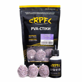 RPF ПВА-стики 10шт 15гр + Ликвид - Белочан + Лосось