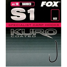 Крючок FOX S1 KURO HOOK №4