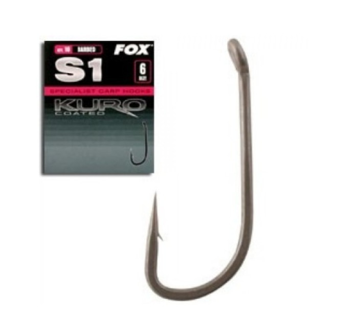 Крючок FOX S1 KURO HOOK №4