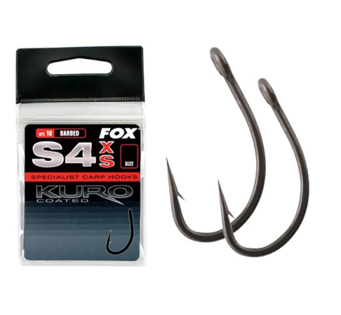 Крючок FOX S4 XS KURO HOOK №2