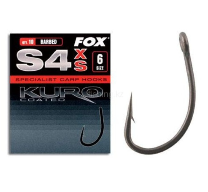 Крючок FOX S4 XS KURO HOOK №2