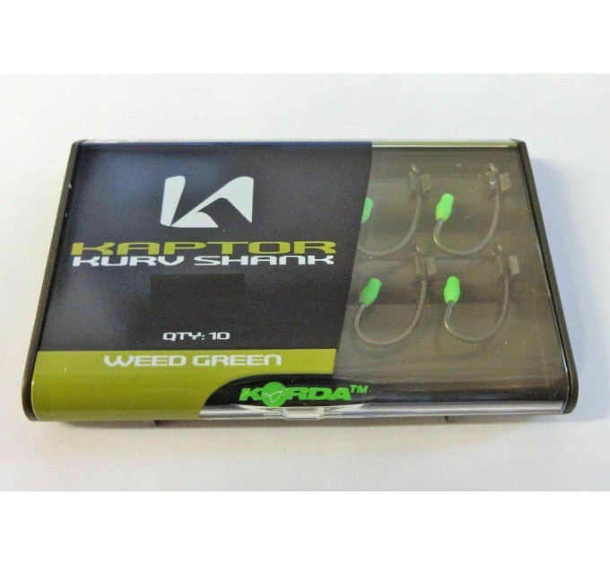 Крючок Korda Kaptor Kurv Shank Hook №6 Weed