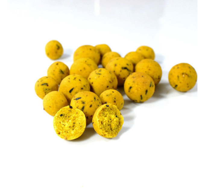 Бойлы Adder Carp Boilies Avid 16 mm 200 g Corn / Кукуруза