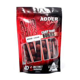 Бойлы Adder Carp Boilies Avid 16 mm 200 g Crab / Краб