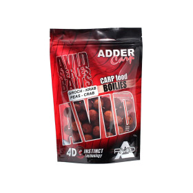 Бойлы Adder Carp Boilies Avid 16 mm 200 g Peas-Crab / Горох-Краб