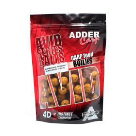 Бойлы Adder Carp Boilies Avid 16 mm 200 g Makuchy Slonecznika / Макуха
