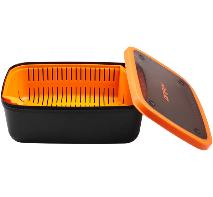 Емкость Brain Pellet/Bait box 26x18x9cм 3,0л (с ситом)