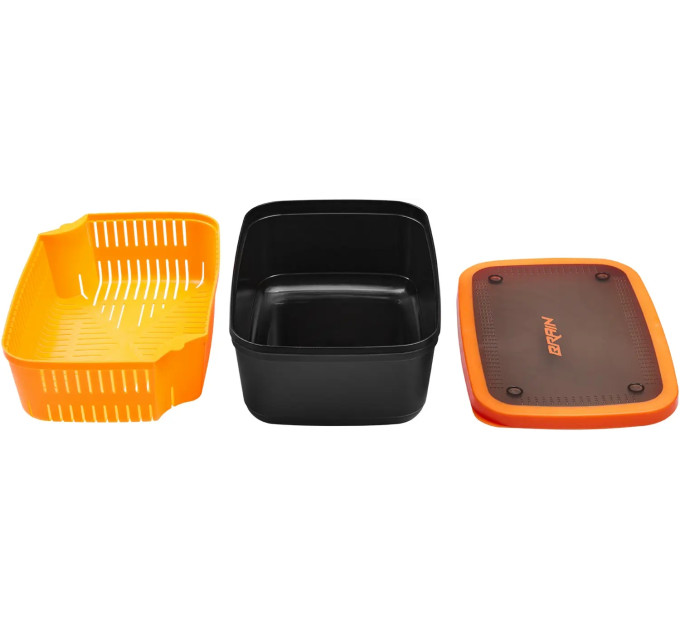 Емкость Brain Pellet/Bait box 26x18x9cм 3,0л (с ситом)