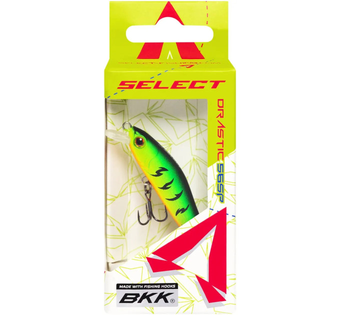Воблер Select Drastic 56SP 56mm 3.1g #02 (0.7-1.0m)