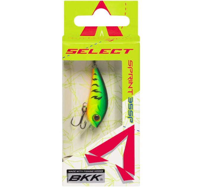 Воблер Select Sprint 35SP 35mm 2.5g #02 (0.5-0.7m)