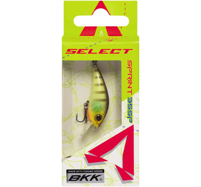 Воблер Select Sprint 35SP 35mm 2.5g #12 (0.5-0.7m)
