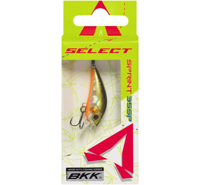 Воблер Select Sprint 35SP 35mm 2.5g #24 (0.5-0.7m)