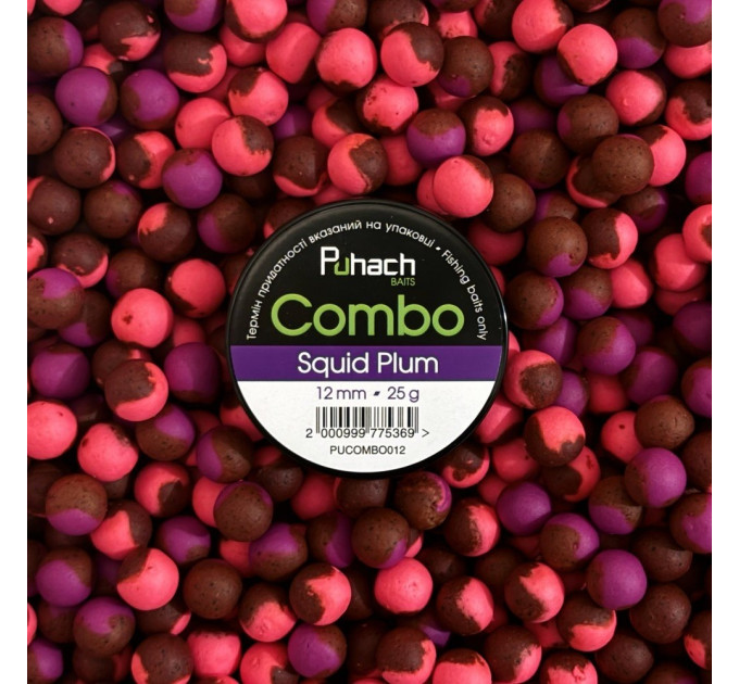 Puhach Baits Combo 15 mm - Squid Plum