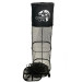 Садок Carp Line Black 2.0м черные алюминиевые кольца, черная прорезиненная сетка, резьба с регулировкой под колышек