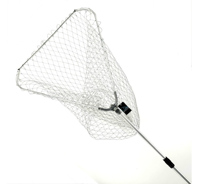 Подсак BREEZE CS-360210-QP треугольный 60см, кордовая сетка, черная телескоп ручка