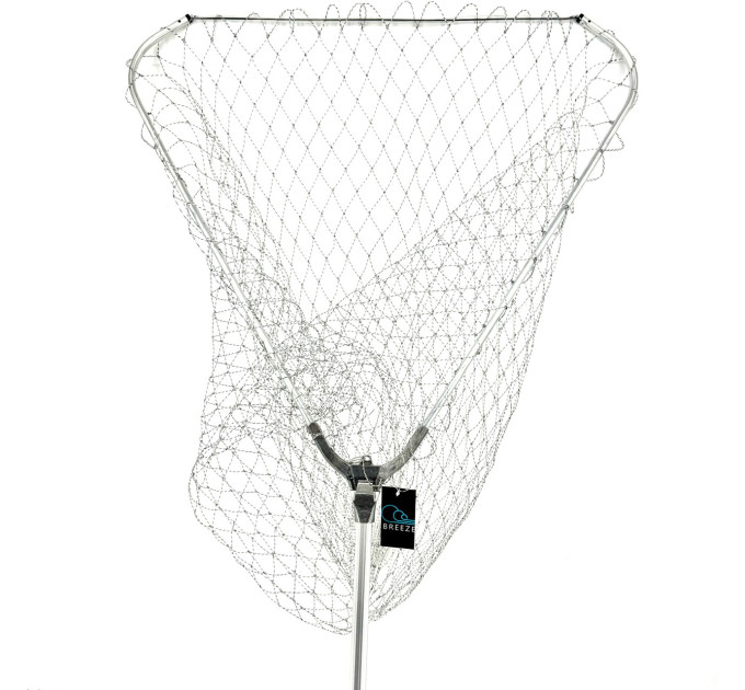 Подсак BREEZE CS-360210-QP треугольный 60см, кордовая сетка, черная телескоп ручка