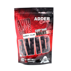 Бойлы Adder Carp Boilies Avid 18 mm 200 g Plum / Слива