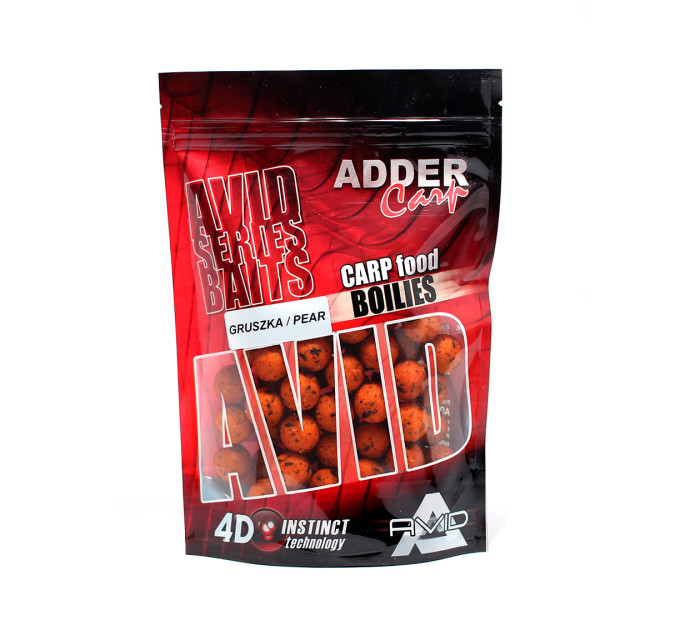 Бойлы Adder Carp Boilies Avid 24 mm 200 g Pear / Груша