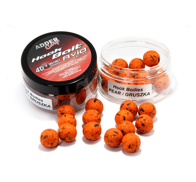 Бойлы Adder Carp Hook Boilies Avid 16 mm 100 ml Pear / Груша