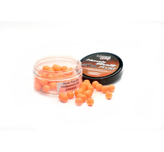 Бойлы Adder Carp Hook Boilies Avid Pop-Up 10 mm Orange / Апельсин