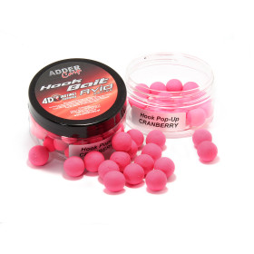 Бойлы Adder Carp Hook Boilies Avid Pop-Up 14 mm Cranberry / Клюква
