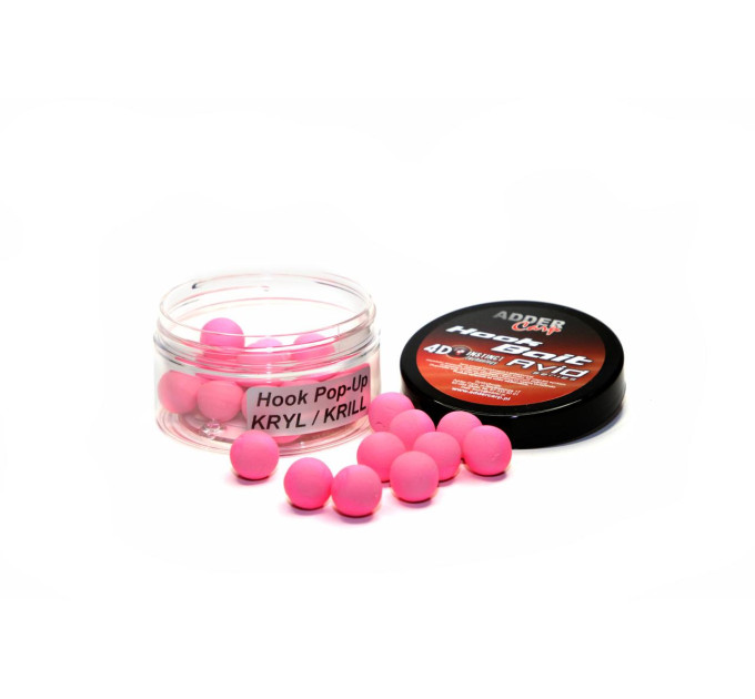 Бойлы Adder Carp Hook Boilies Avid Pop-Up 14 mm Krill / Криль
