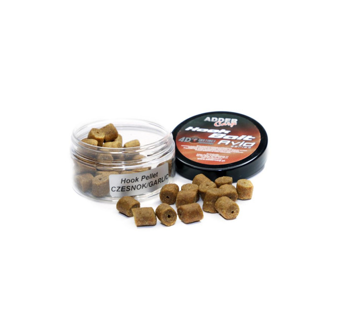 Пеллетс ADDER CARP Hook Pellet Avid 12 mm 100 ml Garlic / Чеснок