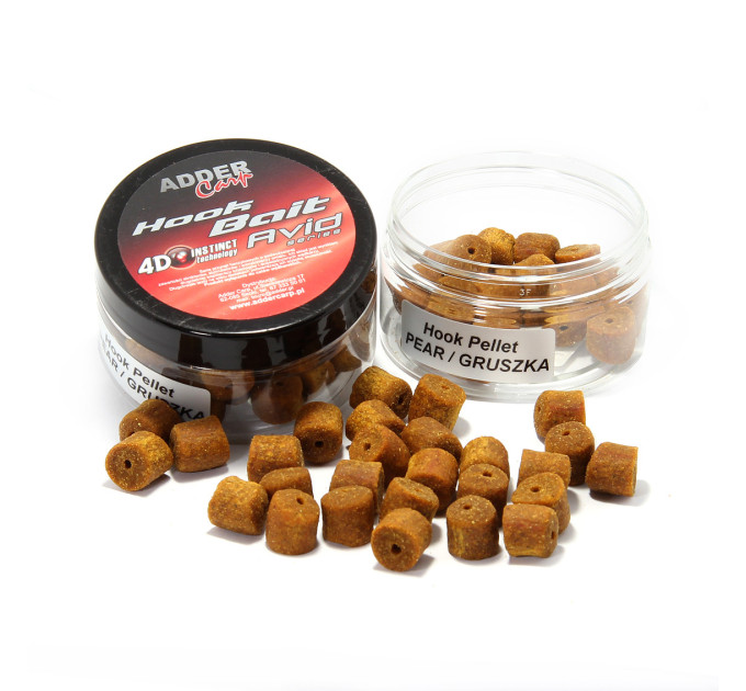 Пеллетс ADDER CARP Hook Pellet Avid 12 mm 100 ml Pear / Груша