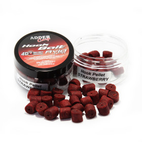 Пеллетс ADDER CARP Hook Pellet Avid 12 mm 100 ml Strawberry / Клубника