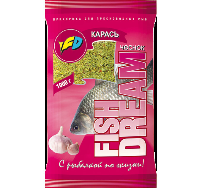 Прикормка FishDream КАРАСЬ ЧЕСНОК