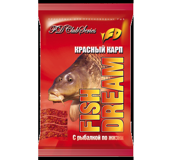 Прикормка FishDream Элит КРАСНЫЙ КАРП