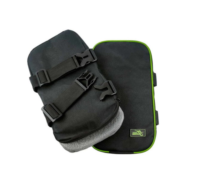 Зимние наколенники на змейке "Black"