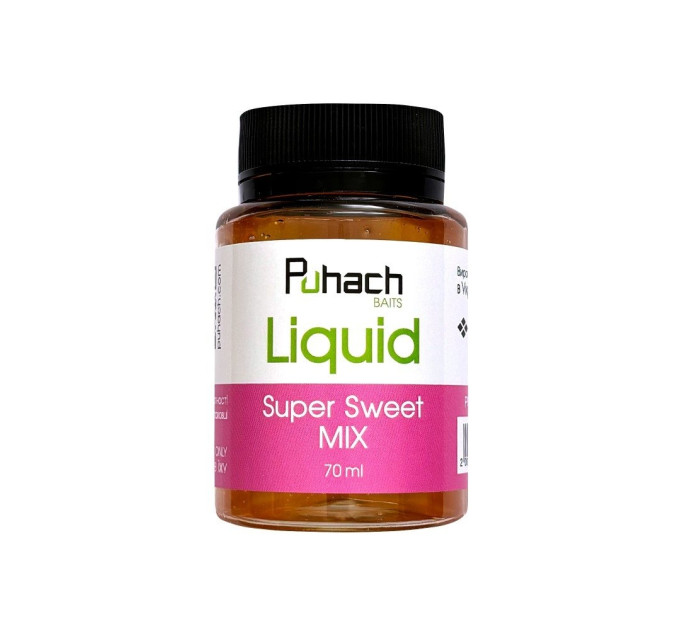 Puhach Baits Liquid 70 ml - Super Sweet MIX