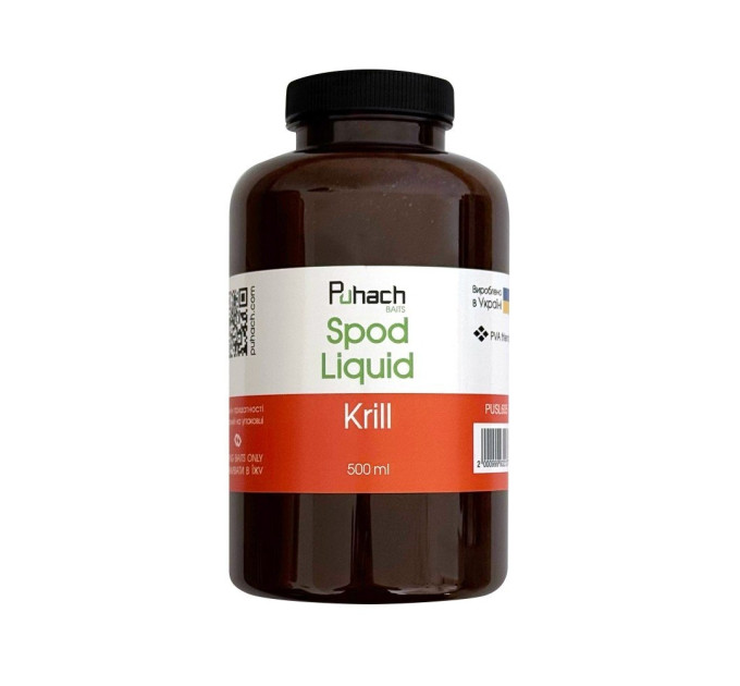 Puhach Baits SPOD Liquid 500 ml - Krill