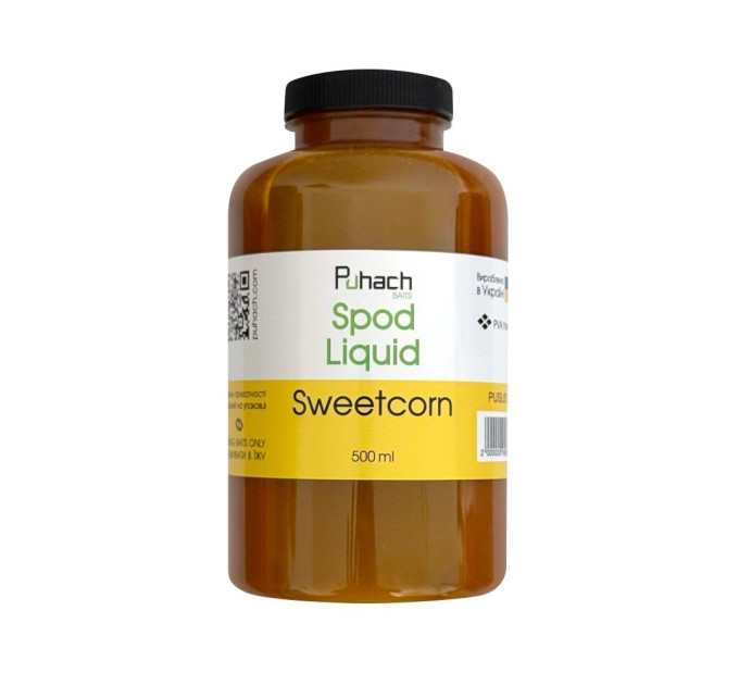 Puhach Baits SPOD Liquid 500 ml - Sweetcorn