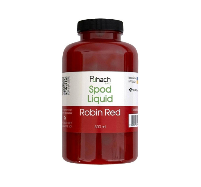 Puhach Baits SPOD Liquid 500 ml - Robin Red