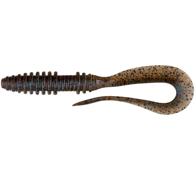 Силікон Keitech Mad Wag Mini 3.5" (10 шт/уп) к:#207 Green Pumpkin PP. FLK