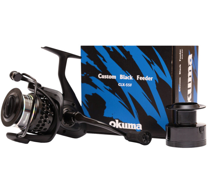 Катушка OKUMA Custom Black Feeder CLX-40F 7+1bb