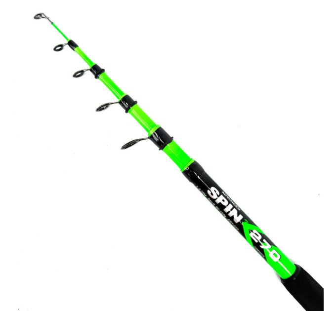 Удилище спиннинговое Apache Spin Green 2.4m 60-120g