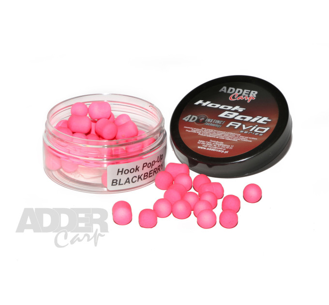 Бойлы Adder Carp Hook Boilies Avid Pop-Up Dumbell 8/10 mm Blackberry / Ежевика