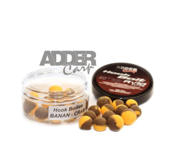 Бойли Adder Carp Hook Boilies Neutral Balance Avid 8-10mm 100 ml Banan-Crab / Банан-Краб