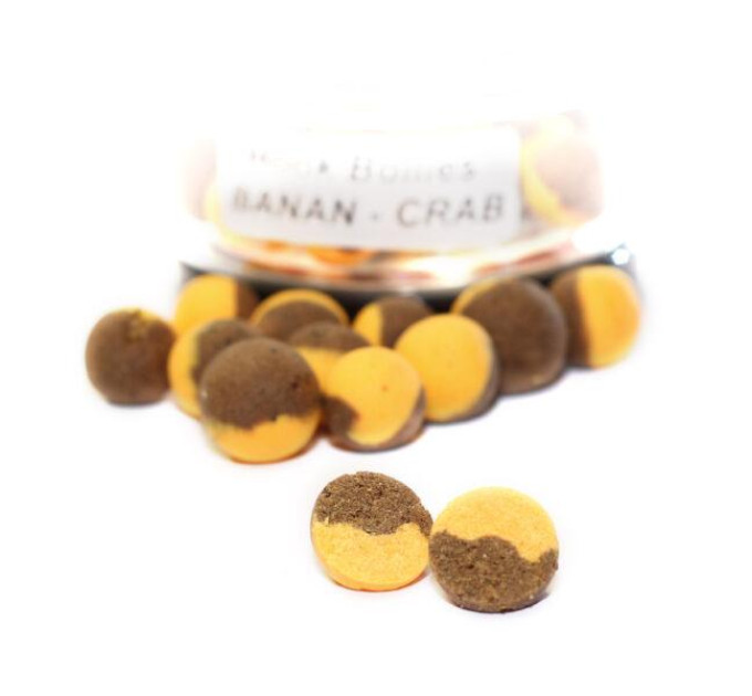 Бойли Adder Carp Hook Boilies Neutral Balance Avid 8-10mm 100 ml Banan-Crab / Банан-Краб