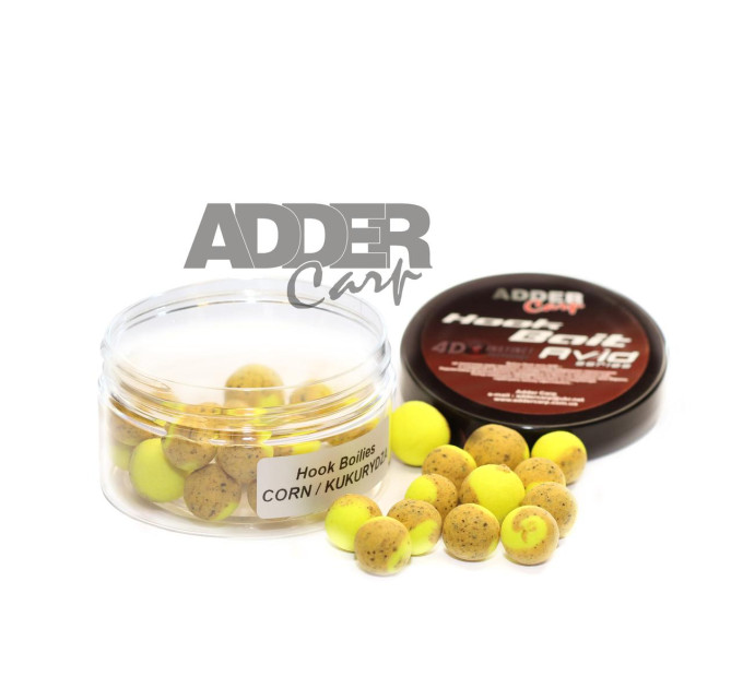 Бойли Adder Carp Hook Boilies Neutral Balance Avid 8-10mm 100 ml Corn / Кукурудза