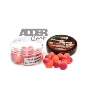 Бойли Adder Carp Hook Boilies Neutral Balance Avid 8-10mm 100 ml Strawberry / Полуниця