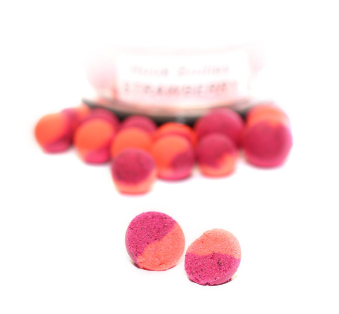 Бойли Adder Carp Hook Boilies Neutral Balance Avid 8-10mm 100 ml Strawberry / Полуниця