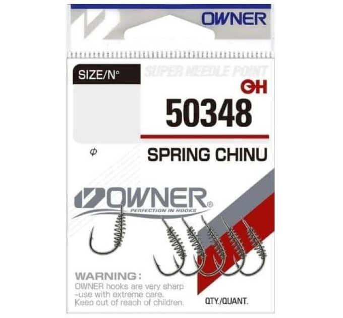 Гачок OWNER Spring Chinu №04 50348-04