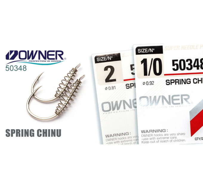 Гачок OWNER Spring Chinu №06 50348-06