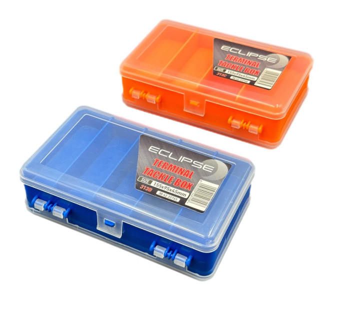 Коробка ECLIPSE Terminal Tackle Box 313В двусторонняя 153х95х43мм blue