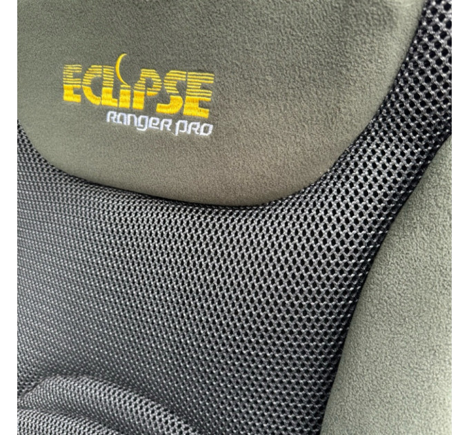 Крісло Eclipse Ranger Pro 1010-W складне з підлокотником, з флісом і сітккою, 4 ноги регулюються