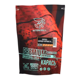 Прикормка Interkrill Премиум Карась-Корица-Карамель 1кг